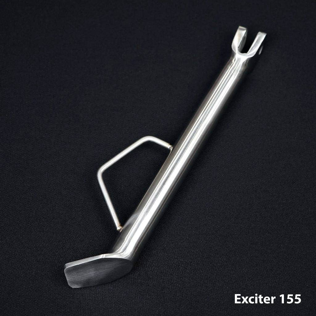 Chân chống nghiêng Inox 304 đặc dành cho Wave, Dream, Exciter, Winner, SH, AB, Sirius