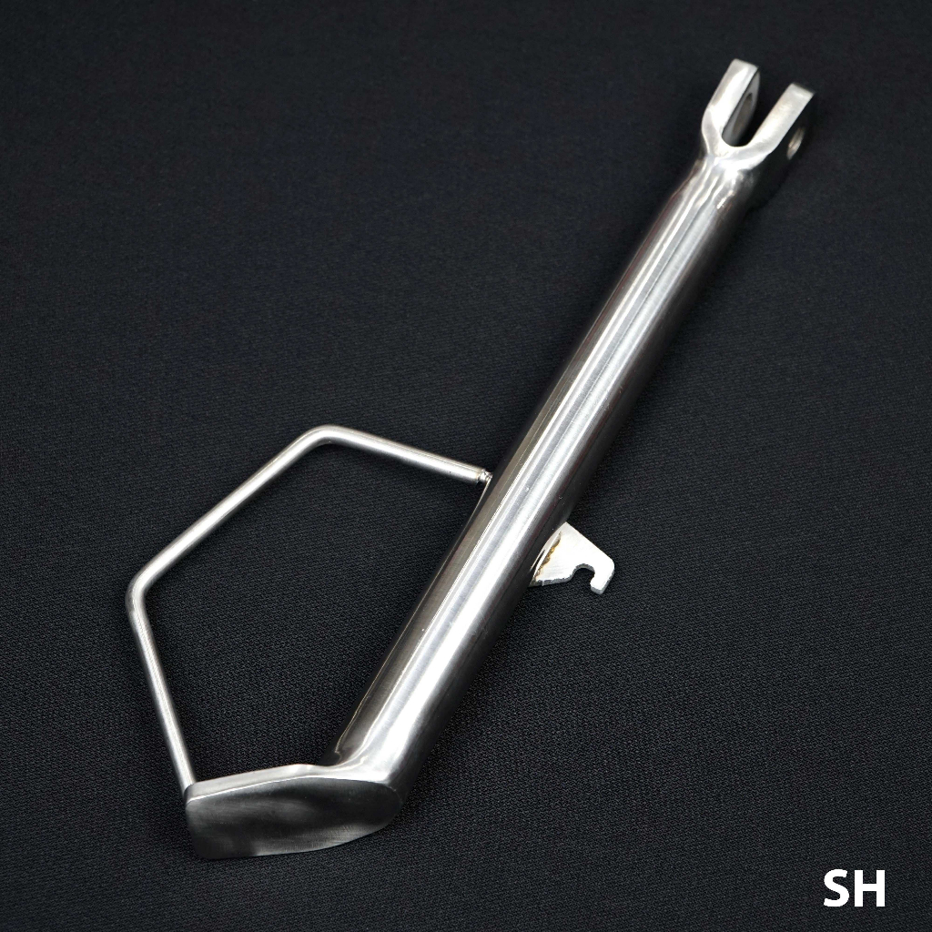 Chân chống nghiêng Inox 304 đặc dành cho Wave, Dream, Exciter, Winner, SH, AB, Sirius