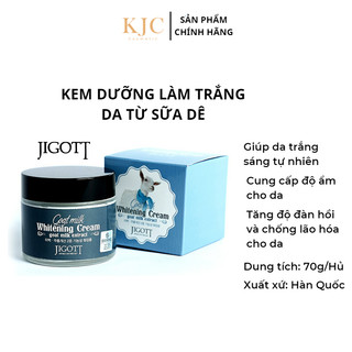 Kem dưỡng làm trắng da từ sữa dê - Jigott Goat Milk Whitening Cream
