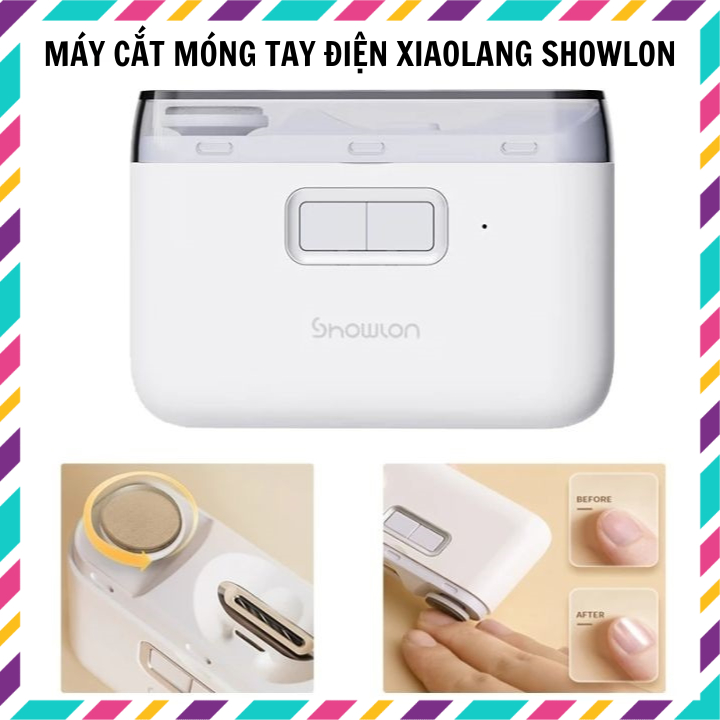 Máy cắt móng tay điện Xiaolang Showlon tự động chuyên dụng