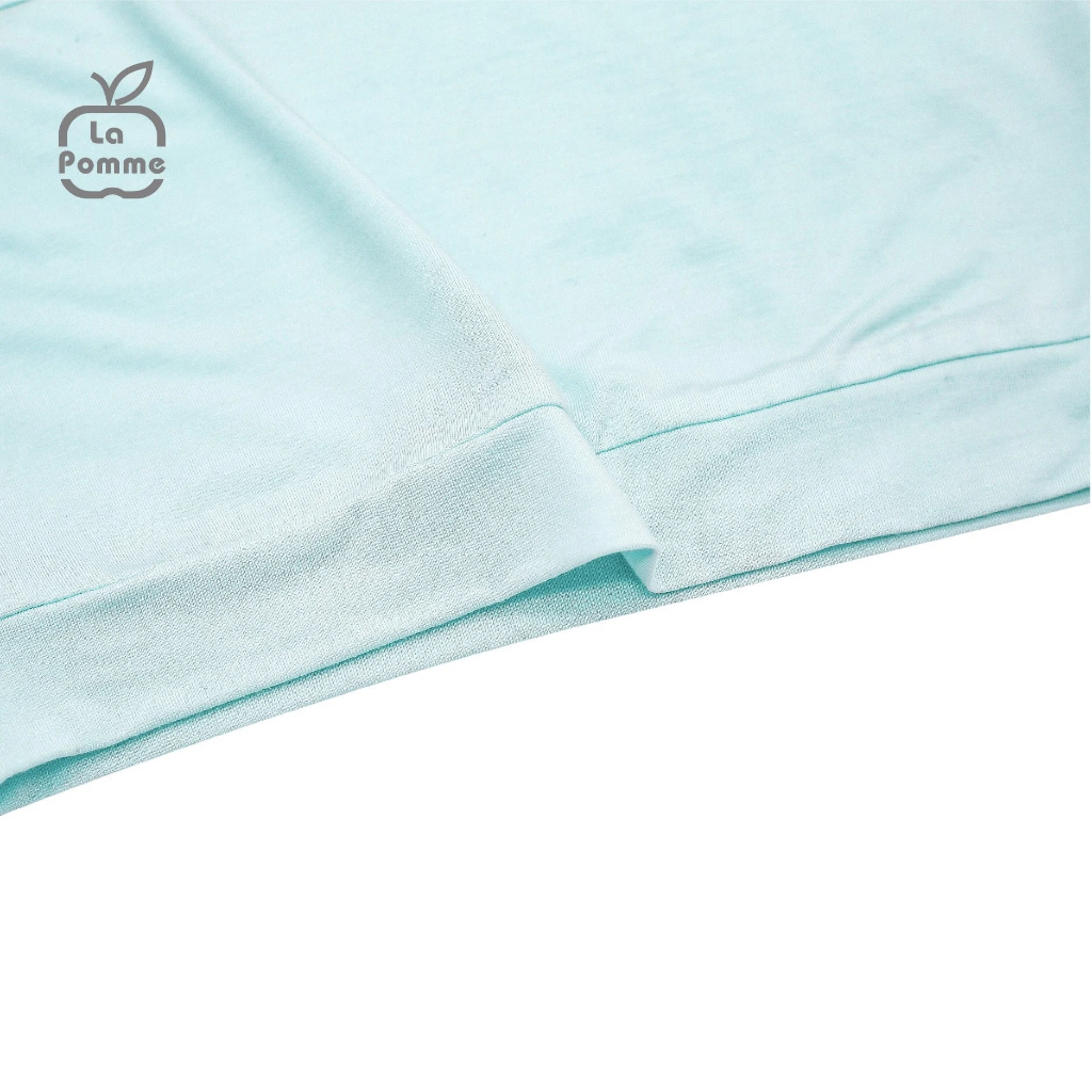 Bộ quần áo dài tay trơn màu cho bé trai, bé gái LA POMME SL238