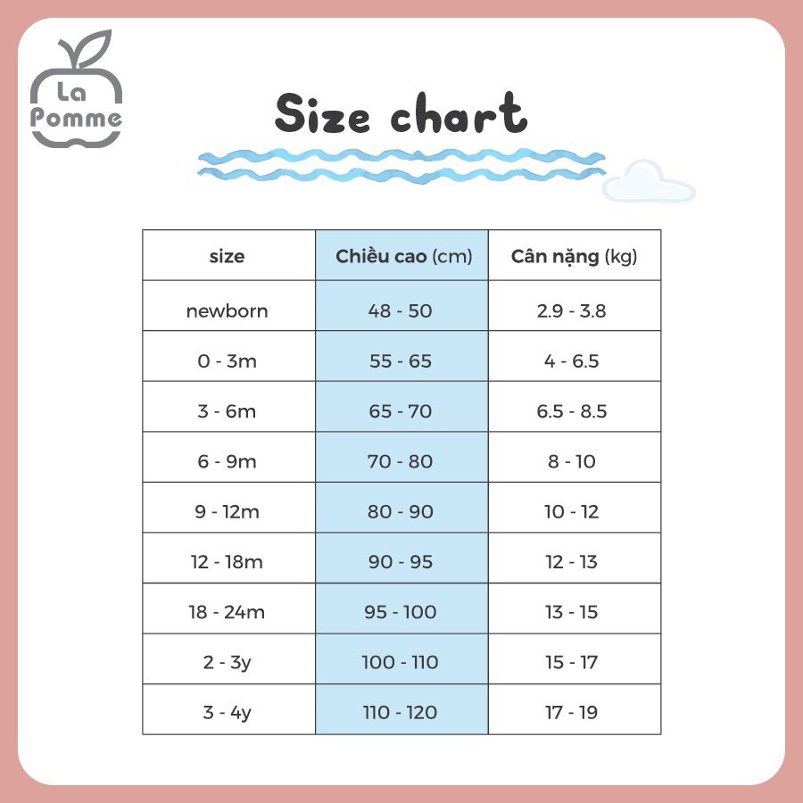 Bộ quần áo dài tay trơn màu cho bé trai, bé gái LA POMME SL238