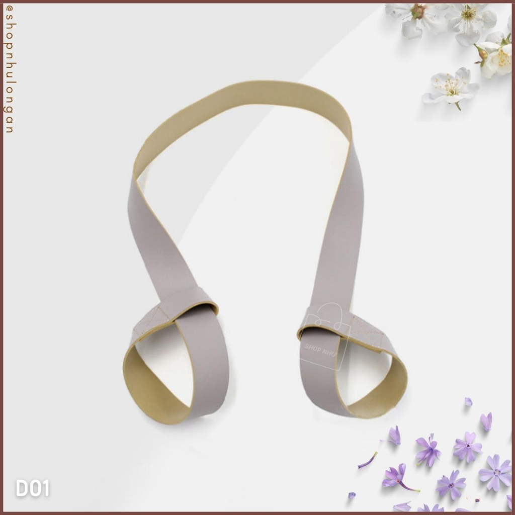 Dây treo thảm Yoga chất liệu da hàng Quảng Châu cao cấp, dây cột thảm Yoga D01, decor xinh xắn, tiện lợi