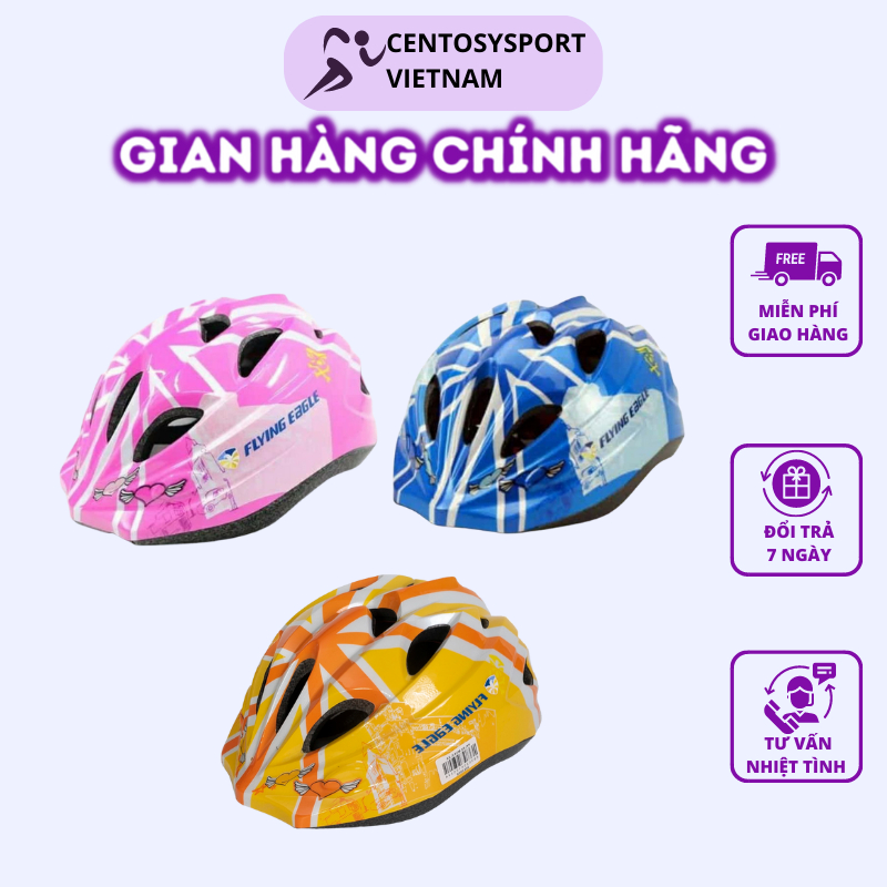 Mũ bảo hộ  Flying Eagle V5 chơi patin, ván trượt, xe đạp