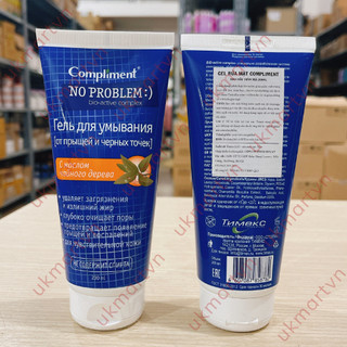Gel Rửa Mặt Giảm Mụn Compliment No Problem 200ml
