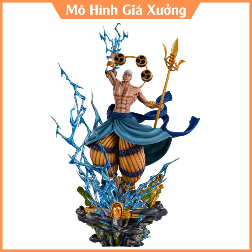 Mô Hình One Piece Enel Chúa Trời siêu phẩm 47cm nặng 3kg - Figure OnePiece - Có Hộp màu - Mô Hình Giá Xưởng