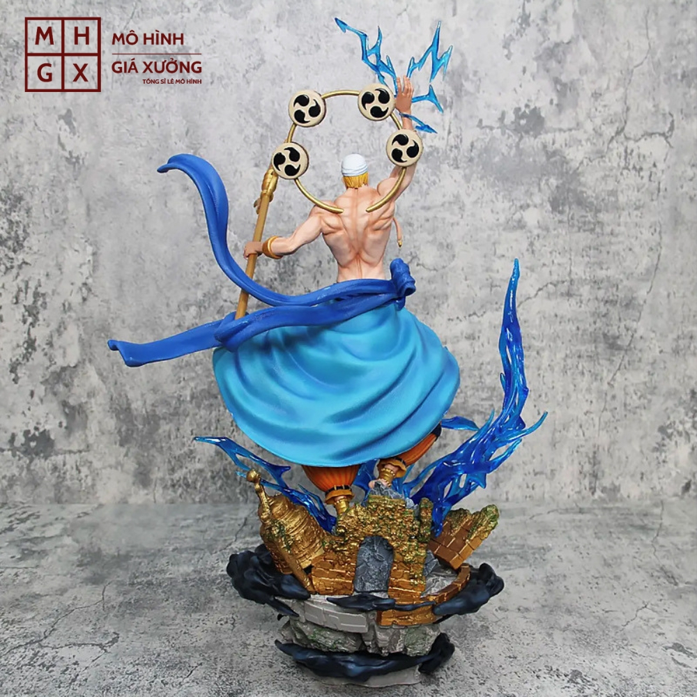 Mô Hình One Piece Enel Chúa Trời siêu phẩm 47cm nặng 3kg - Figure OnePiece - Có Hộp màu - Mô Hình Giá Xưởng