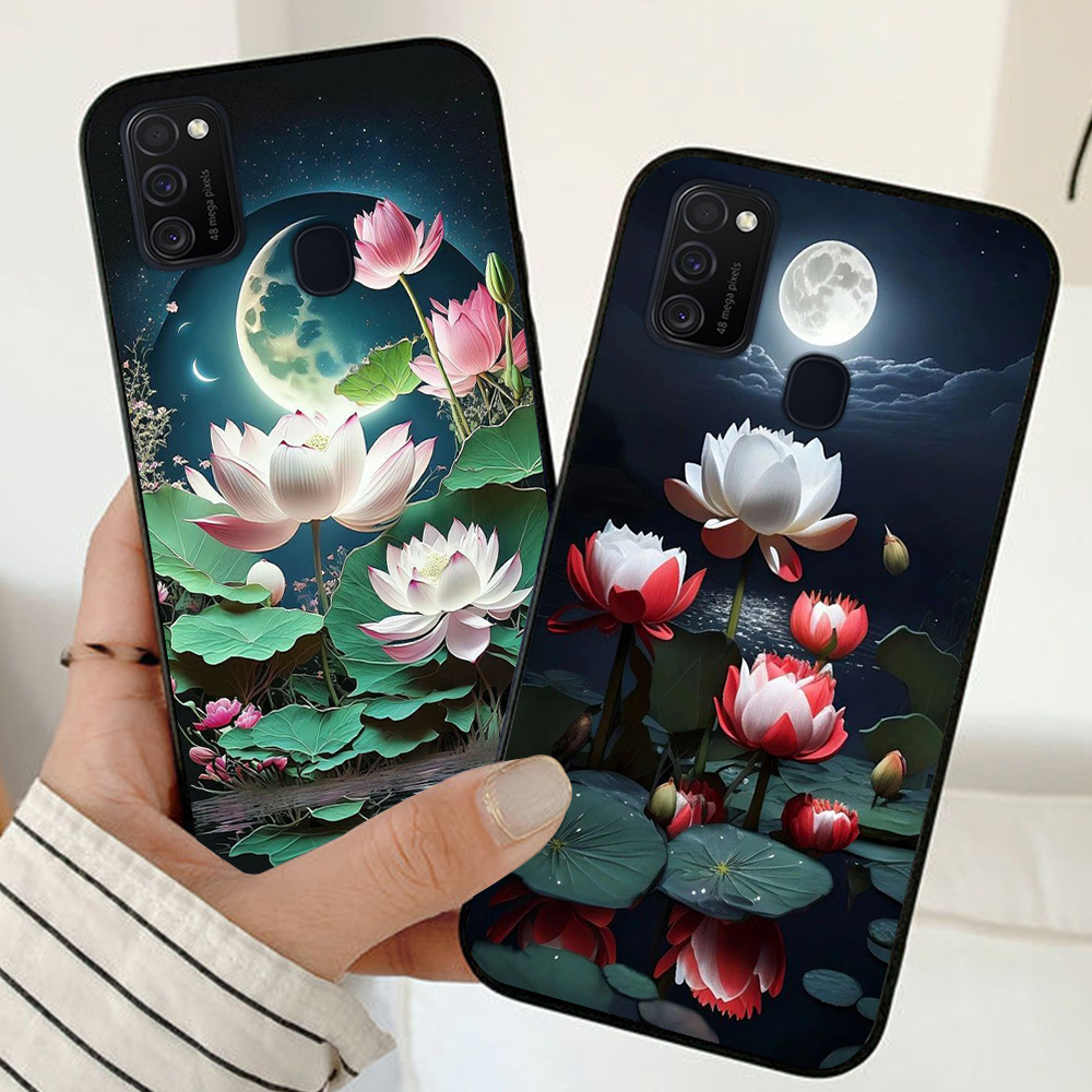 Ốp lưng Samsung m21 / ss m30s / ss m31 in hình hoa sen tài lộc may mắn