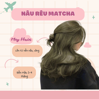 Thuốc nhuộm Rêu Khói Trầm ( lên từ base nâu )