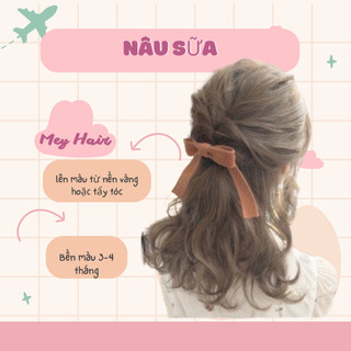 Thuốc nhuộm Nâu khói sáng ( cần phải tẩy tóc )