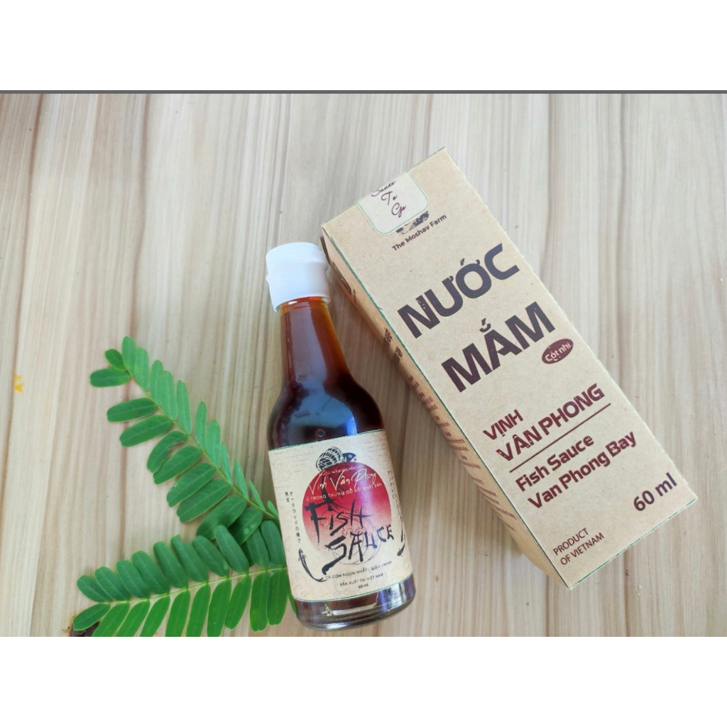 Nước mắm Vịnh Vân Phong The Moshav Farm chai 60ml - Nông Phẩm Sạch