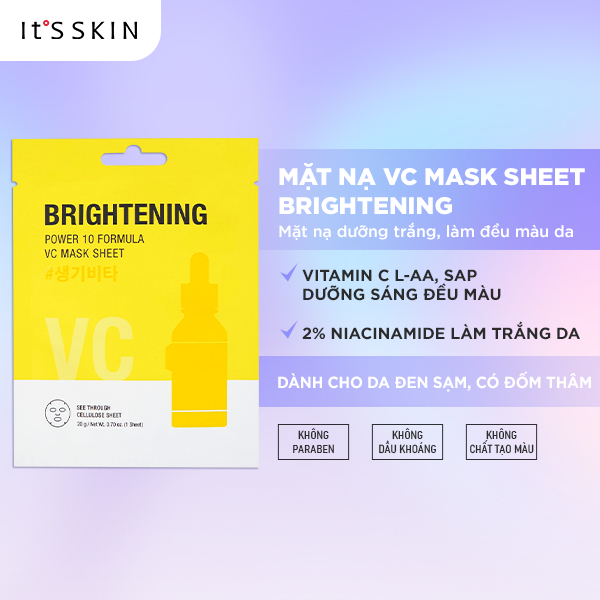 Combo 2 It's Skin Mặt nạ Power 10 Formula Mask Sheet