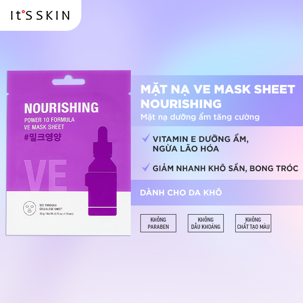 Combo 2 It's Skin Mặt nạ Power 10 Formula Mask Sheet