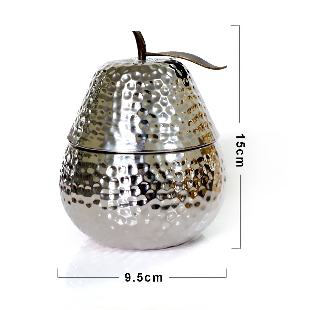 NẾN THƠM XUẤT KHẨU DECOR HÌNH  QUẢ LÊ TRANG TRÍ NHÀ CỬA