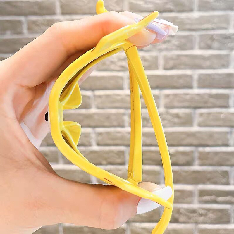 Kính mát gọng dẻo cho bé WILI chống UV400, thiết kế hình chó tai cụp dễ đeo, màu sắc thời trang