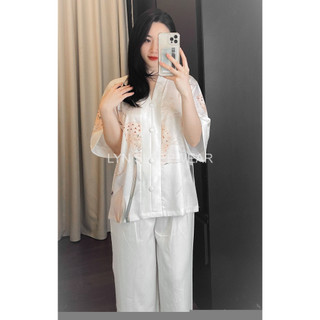 ĐỒ LAM, PHÁP PHỤC ĐI CHÙA BIGSIZE 40-90KG. LỤA XƯỚC