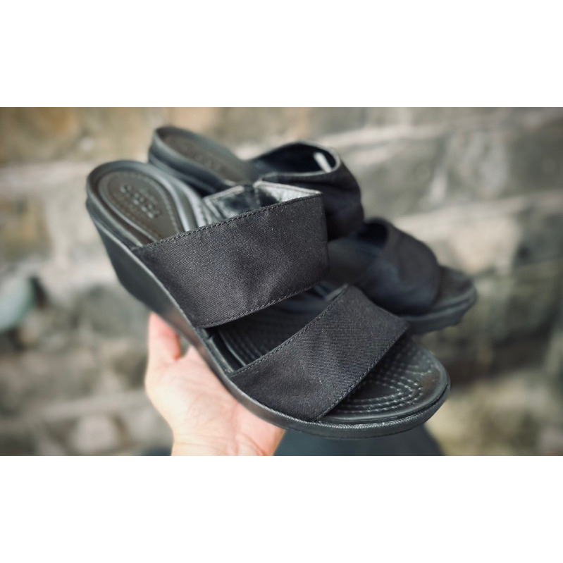 Giày Sandal Đế Xuồng Crocs- w6