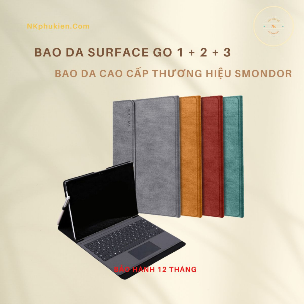 Bao Da Surface Go 1/2/3 - Bao Da Cao Cấp  Smondor - S023