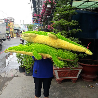 CÁ SẤU NHỒI BÔNG 1M1