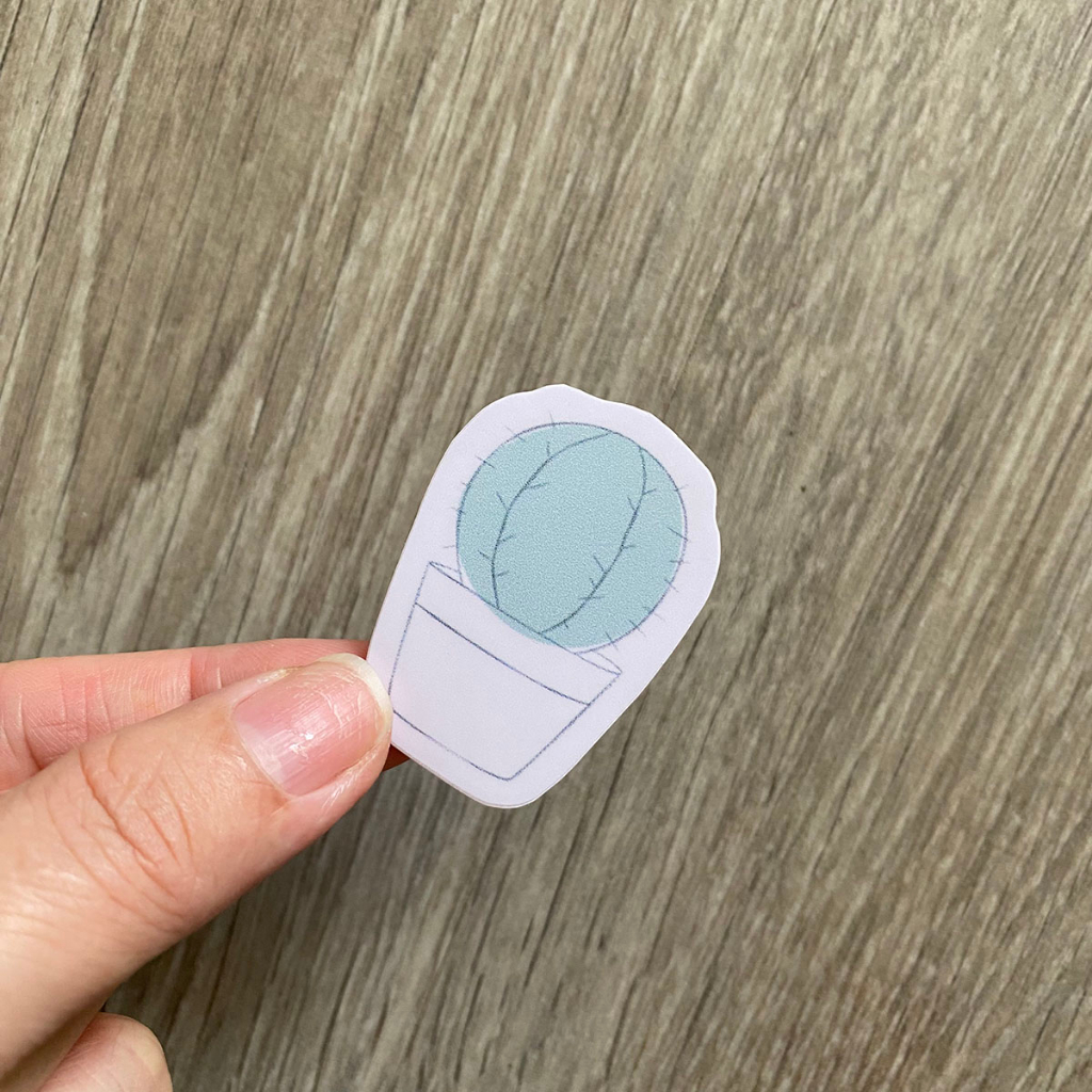 Sticker XANH BẠC HÀ - MINT chống nước trang trí Xe, Laptop, Nón Bảo Hiểm, tem dán đàn Guitar