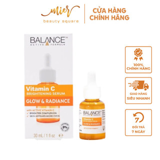 Serum Trắng Da, Mờ Thâm Balance Active Formula Vitamin C Brightening 30ml