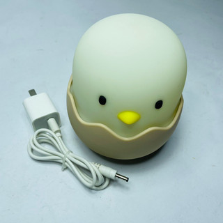 Đèn ngủ silicon gà nở dễ thương hàng cũ còn dùng tốt