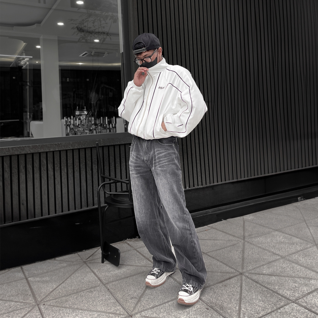 LineCut Jacket Daygers - Áo khoác gió nam nữ unisex, vải dù form đẹp - Local brand chính hãng
