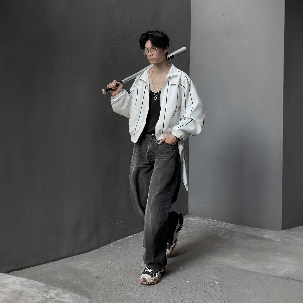 LineCut Jacket Daygers - Áo khoác gió nam nữ unisex, vải dù form đẹp - Local brand chính hãng