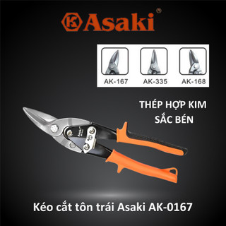 Kéo cắt tôn trái asaki ak-0167