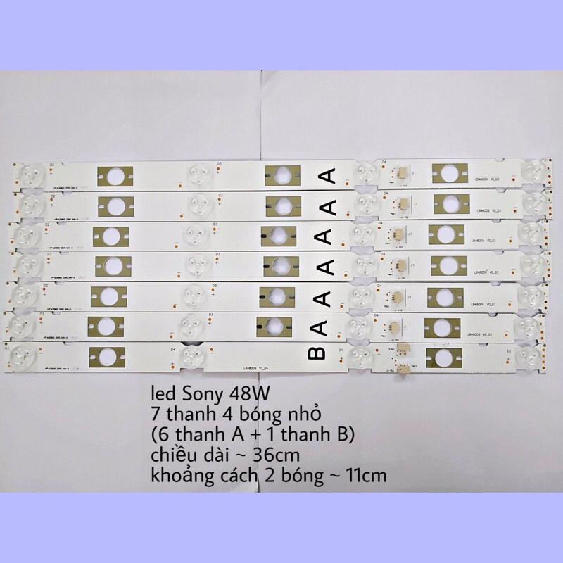 Bộ led TV Sony 48W650D