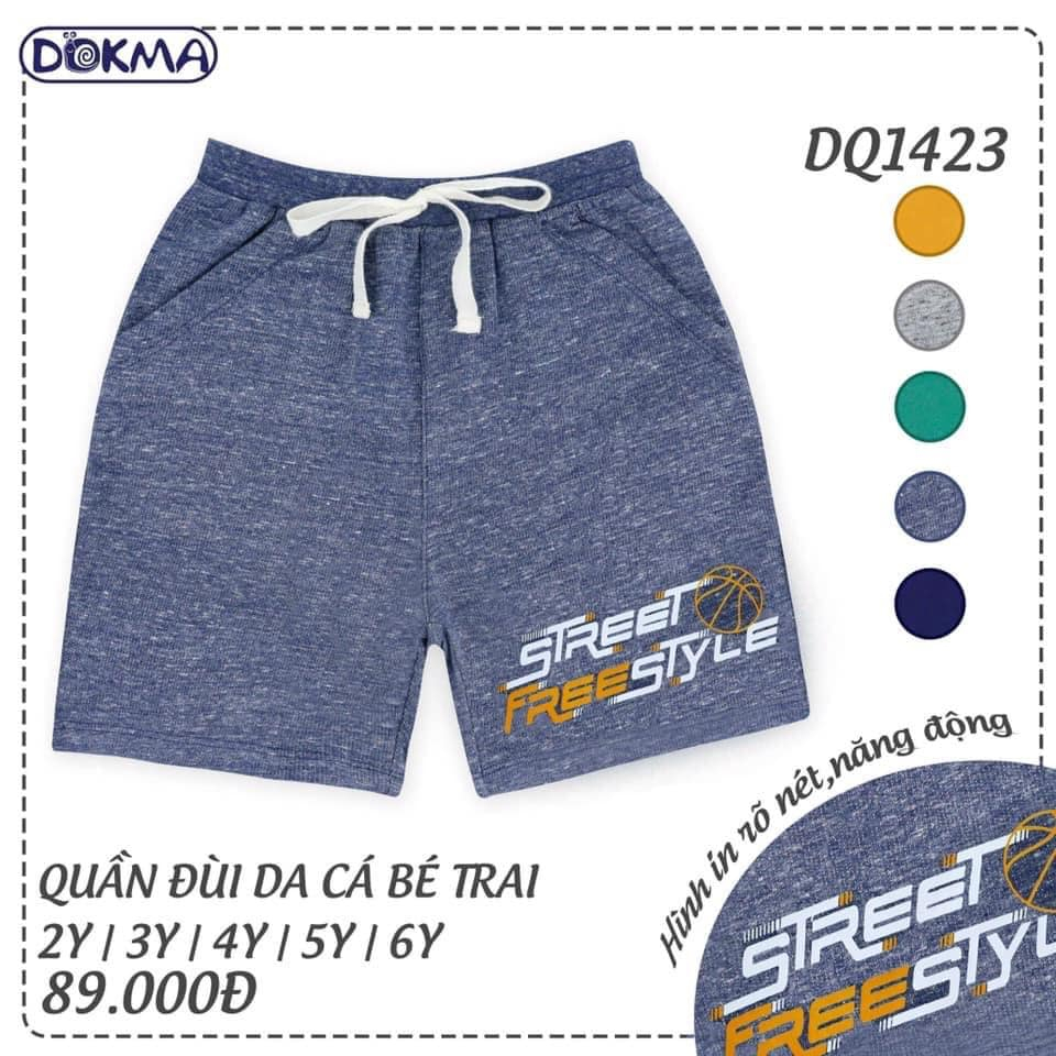 Quần đùi bé trai Dokma DQ658S