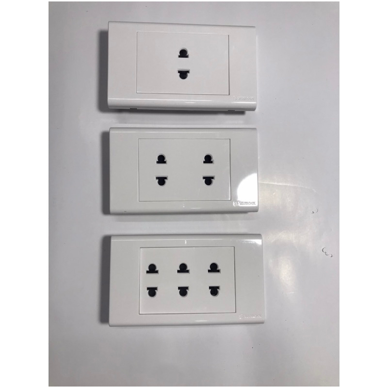 Ổ đơn, ổ đôi, ổ ba 2 chấu SINO