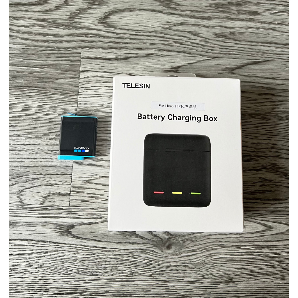 DOCK SẠC GOPRO 11 / GOPRO 10 / GOPRO 9 TELESIN CHÍNH HÃNG
