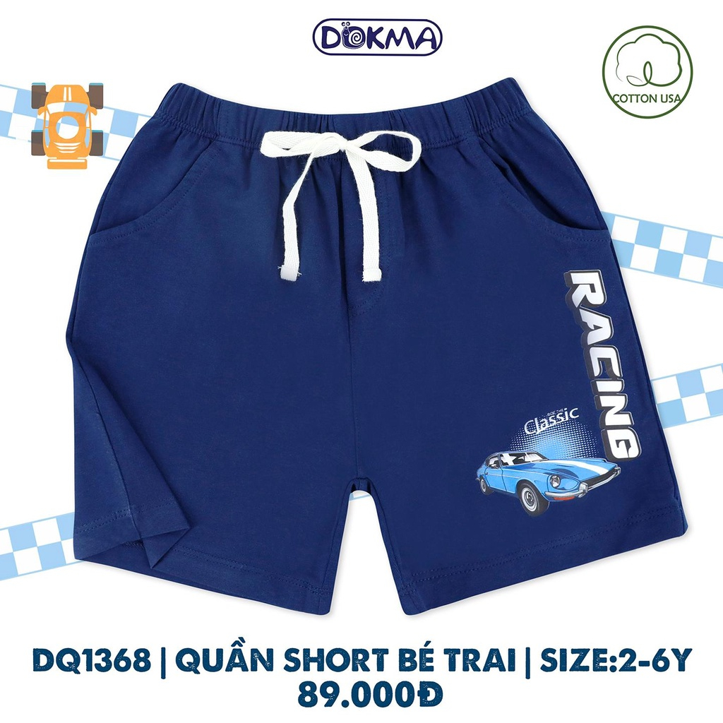 Quần đùi bé trai Dokma DQ658S