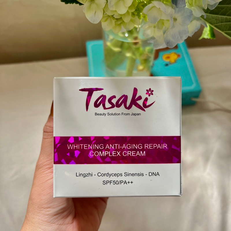 KEM TASAKI ⚡FREE SHIP⚡ DƯỠNG TRẮNG DA CAO CẤP LINH CHI ĐÔNG TRÙNG HẠ THẢO (