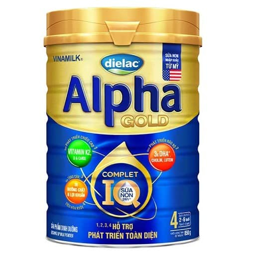 Dielac Alpha Gold Step 3,4 900g