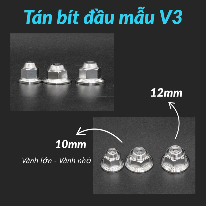 Tán bít đầu TBT mẫu V3