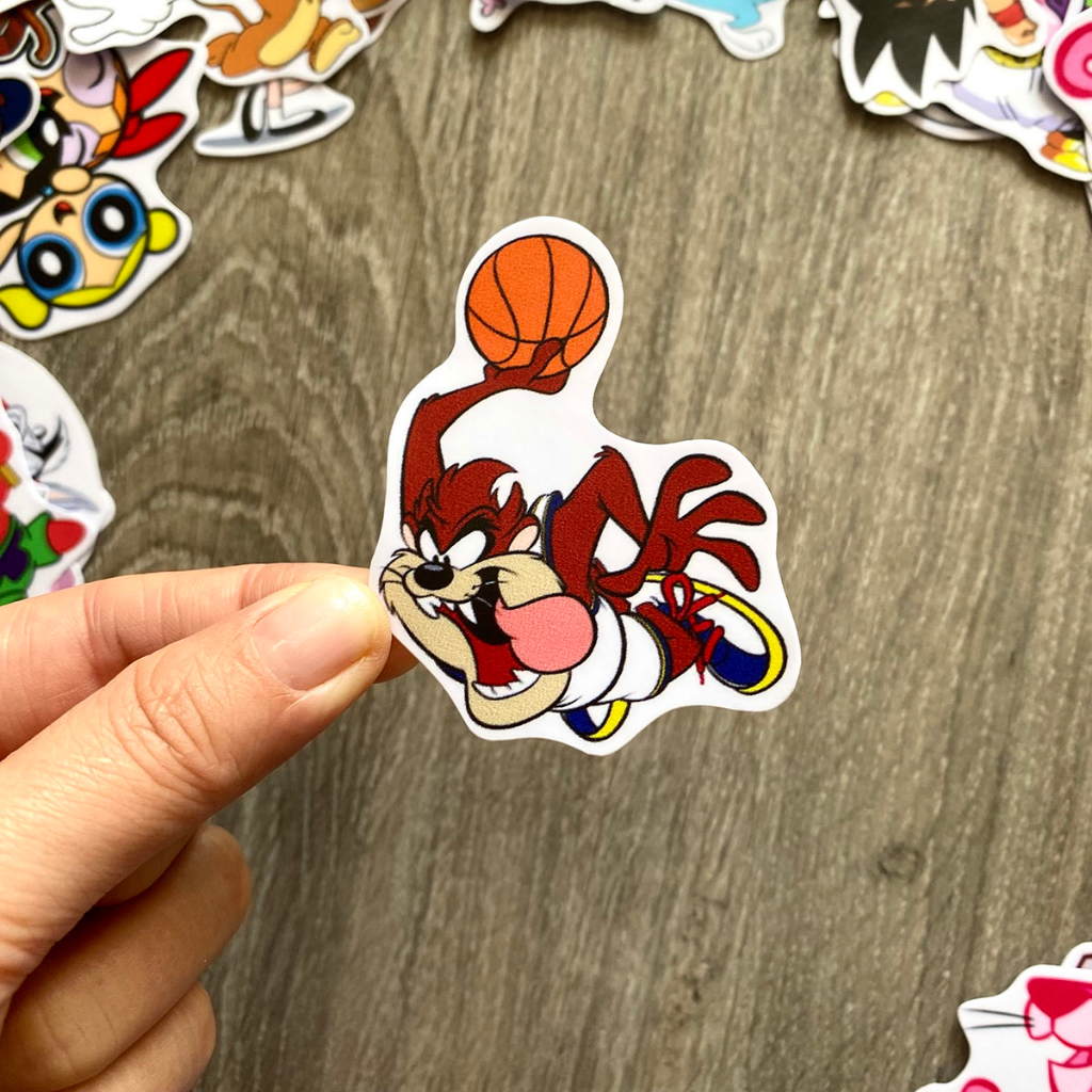 Sticker HOẠT HÌNH - CARTOON dễ thương, chống nước dán trang trí góc học tập, máy tính, điện thoại, đàn guitar