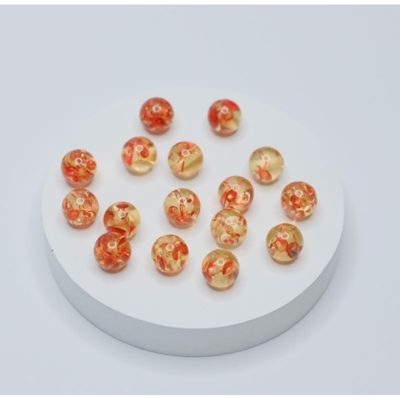 Viên hổ phách xỏ vòng tay, làm mặt dây chuyền, mặt nhẫn, bông tai, làm sản phẩm thủ công