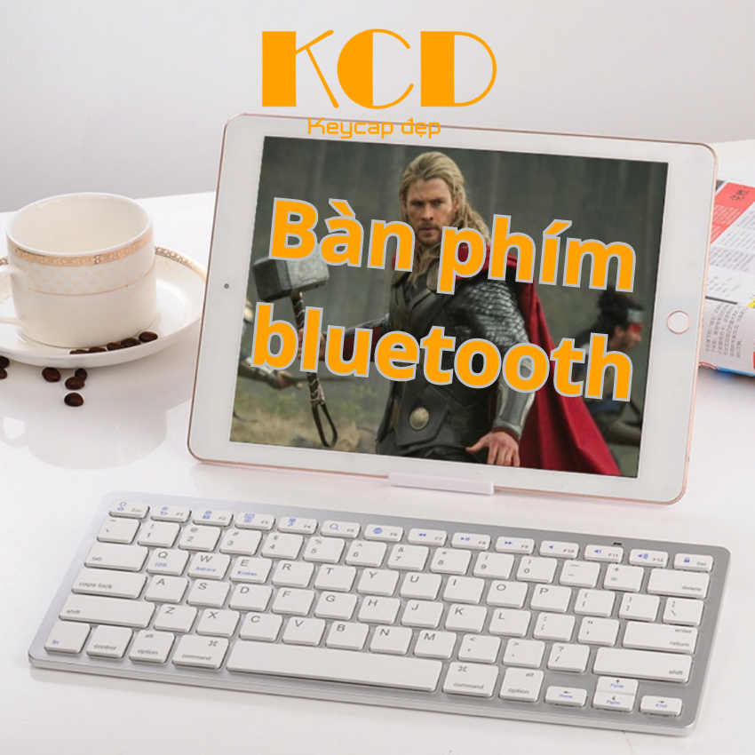 Bàn phím không dây bluetooth nhỏ gọn, tối giản, làm bàn phím cho điện thoại, máy tính bảng, laptop | BigBuy360 - bigbuy360.vn