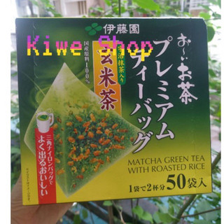 ☘️ trà xanh gạo lứt itoen nhật bản hộp 50 gói