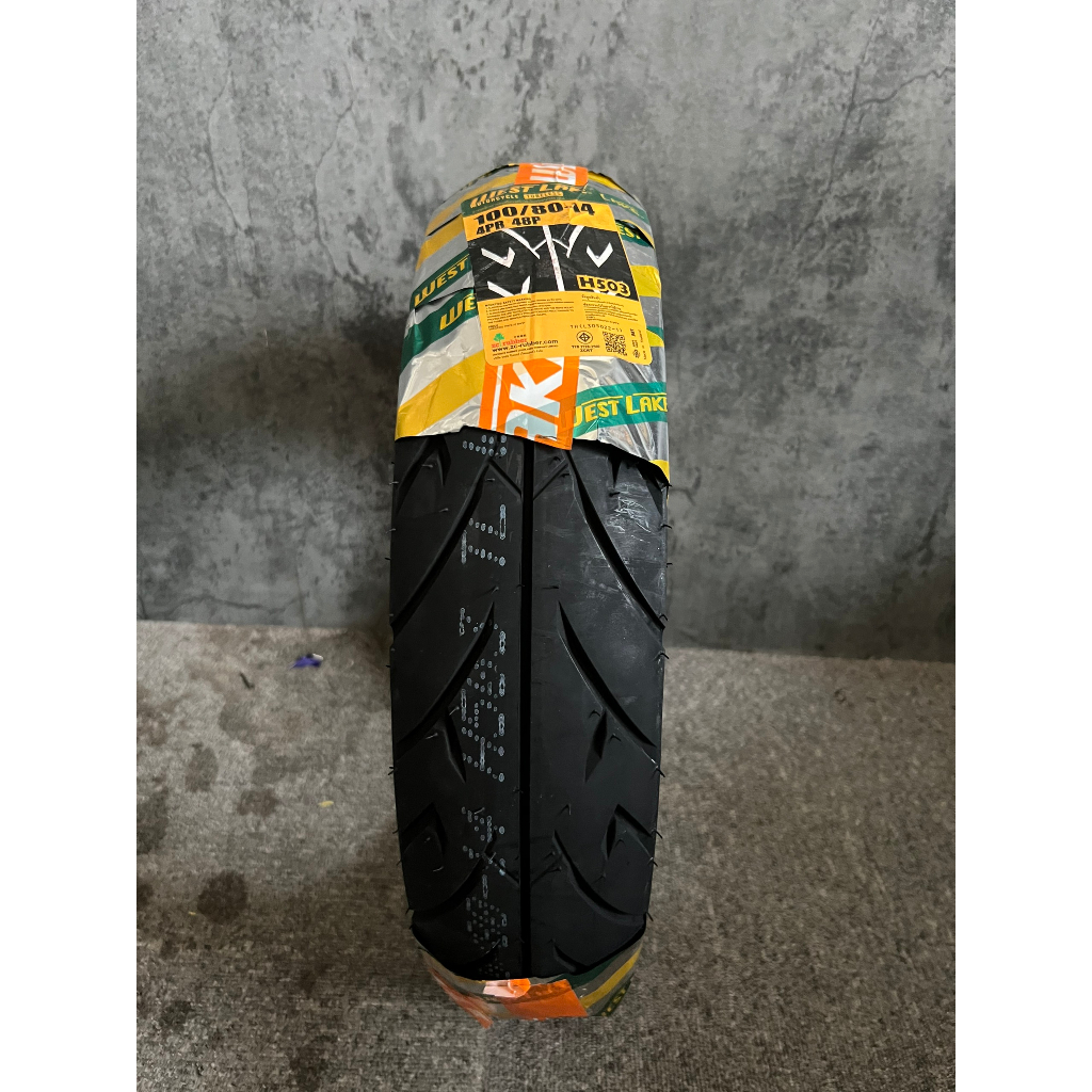 Vỏ lốp trước xe Airblade 150cc 100/80-14 H503 chính hãng West Lake Thái Lan (Lốp không săm)