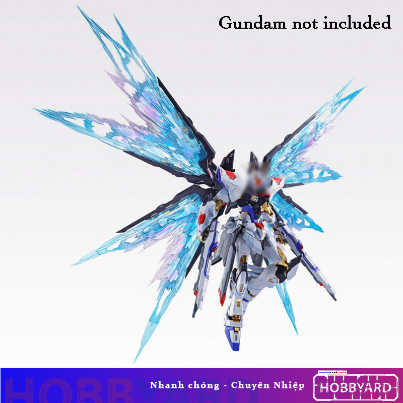 Phụ kiện mô hình - Bộ cánh MGEX 1/100 Strike Free Light Wing Special Effect (Không kèm mô hình)