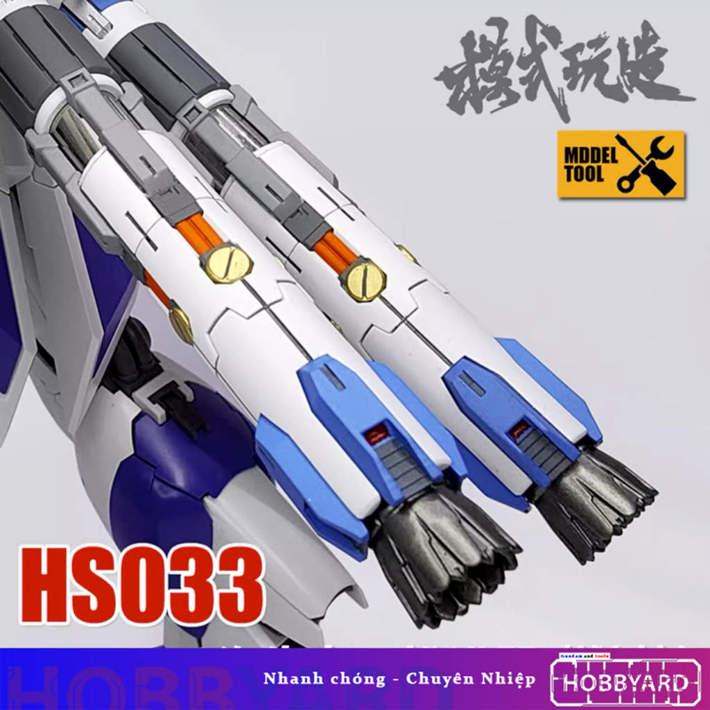 Phụ kiện mô hình - Combo 2 ống xả/ống nhiên liệu cho mô hình MG 1/100 Hi-Nu Gundam
