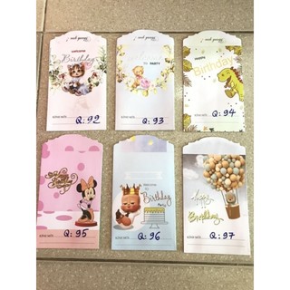 Xấp 1o thiệp sinh nhật mẫu mới