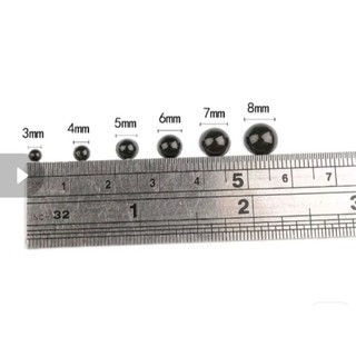 Set 100 mắt thú dán size 3-8mm🌵🌵