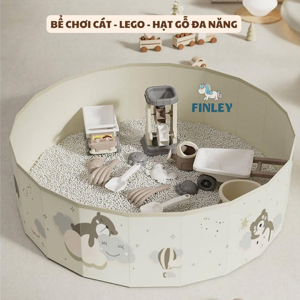 Quây bóng bể bơi đa năng gấp gọn Holla - Finley Bear 0088 cho bé