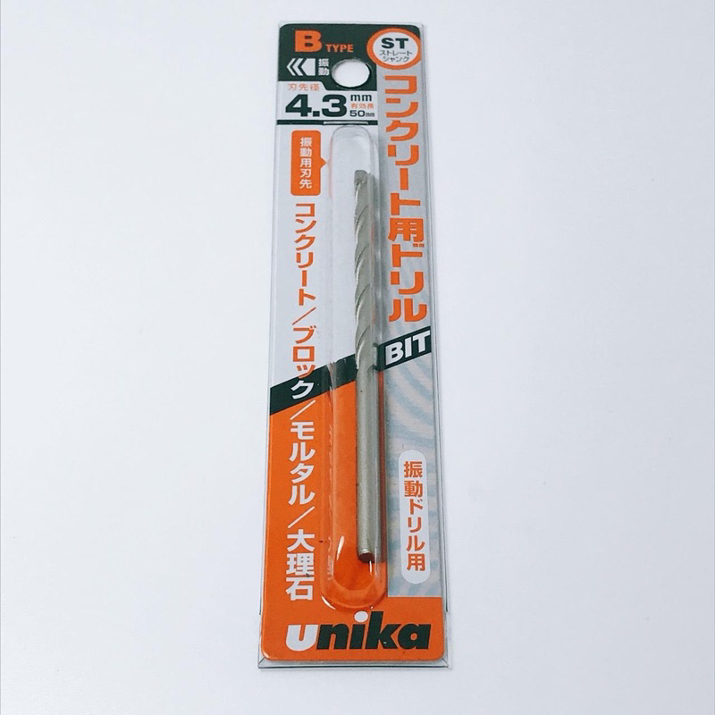 Mũi khoan tường Unika B Type chuôi tròn