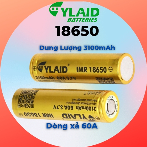 Cell pin 18650 BST dung lượng cao 3500mAh dòng xả lớn 50A chính hãng