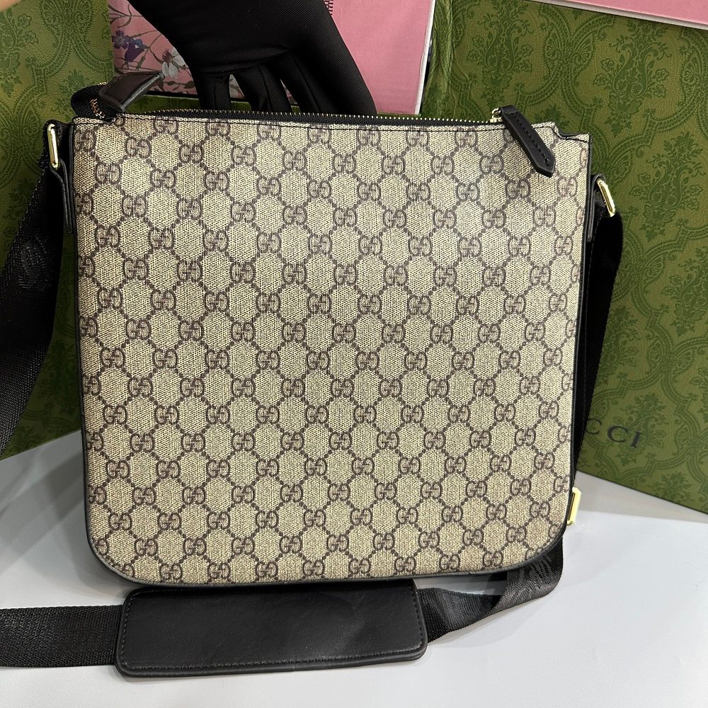 Túi cặp đeo chéo Gucci Messenger họa tiết Ong 23x21x4.5cm LA on web fullbox bill thẻ
